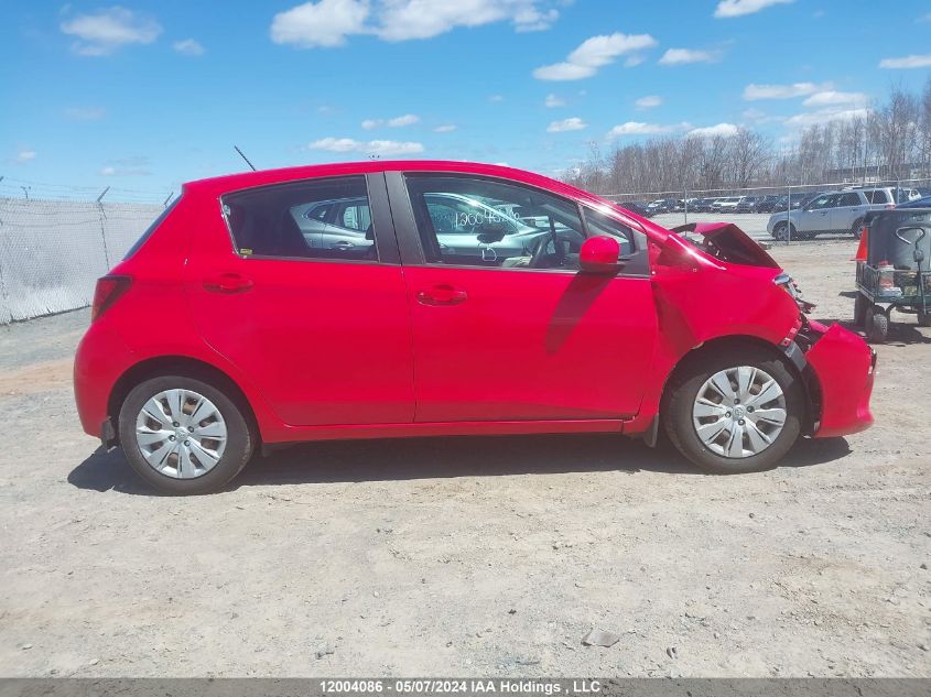 2015 Toyota Yaris VIN: VNKKTUD39FA029874 Lot: 12004086