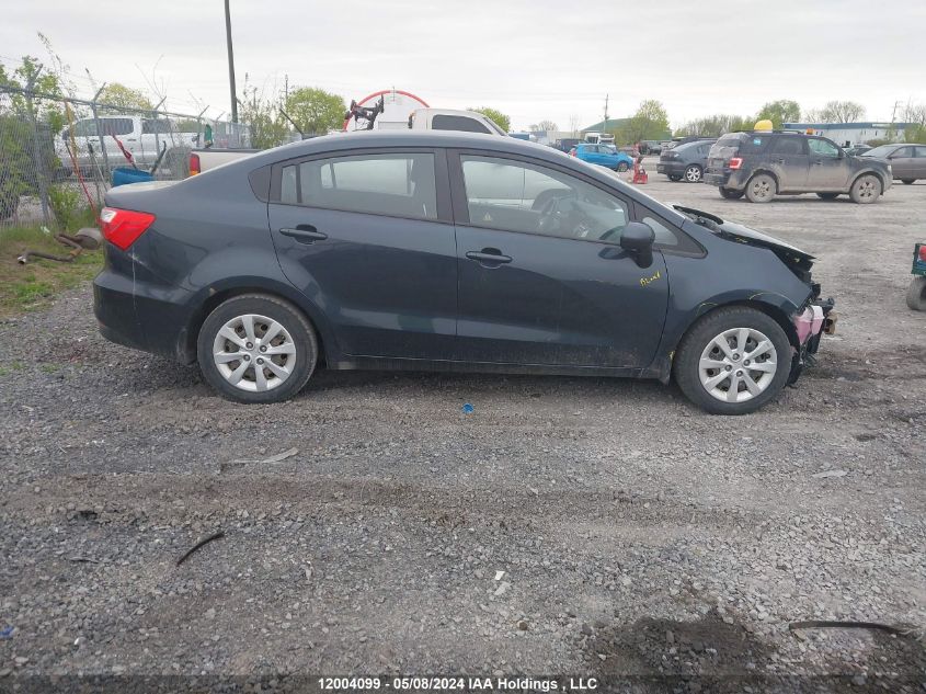 2016 Kia Rio VIN: KNADM4A37G6008400 Lot: 12004099