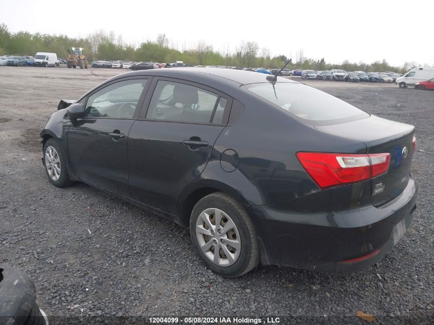 2016 Kia Rio VIN: KNADM4A37G6008400 Lot: 12004099