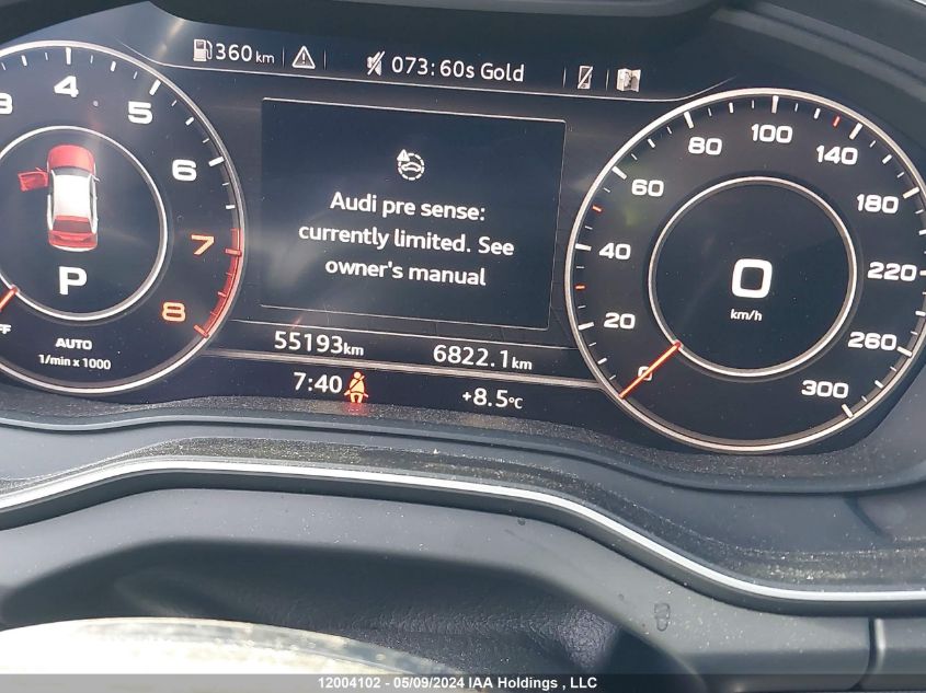 2020 Audi Q5 VIN: WA1BNAFY1L2041351 Lot: 12004102