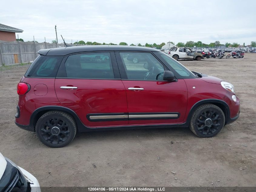 2015 Fiat 500L Trekking VIN: ZFBCFADH1FZ033808 Lot: 12004106