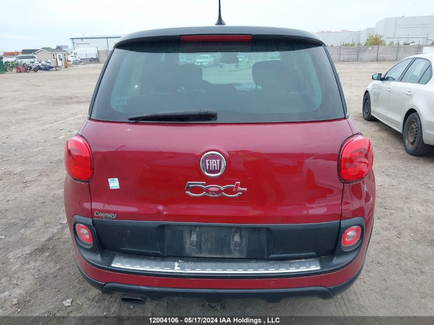 2015 Fiat 500L Trekking VIN: ZFBCFADH1FZ033808 Lot: 12004106