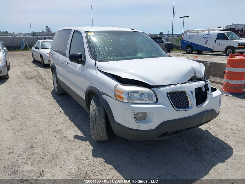 2009 Pontiac Montana Sv6 VIN: 1GMDU03199D125106 Lot: 12004108