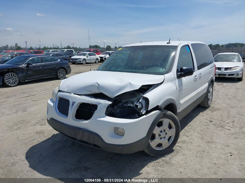 2009 Pontiac Montana Sv6 VIN: 1GMDU03199D125106 Lot: 12004108