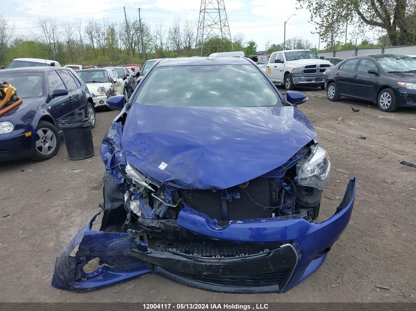 2016 Toyota Corolla L/Le/Le Pls/Prm/S/S Pls VIN: 2T1BURHE9GC653508 Lot: 12004117