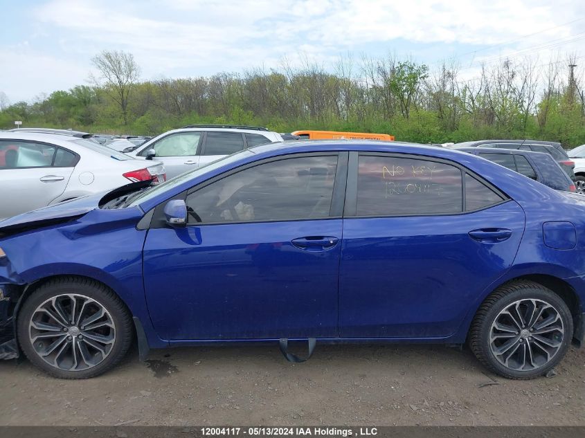 2016 Toyota Corolla L/Le/Le Pls/Prm/S/S Pls VIN: 2T1BURHE9GC653508 Lot: 12004117