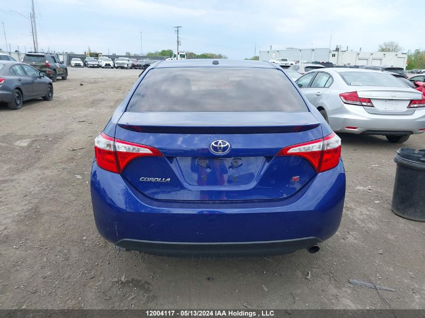 2016 Toyota Corolla L/Le/Le Pls/Prm/S/S Pls VIN: 2T1BURHE9GC653508 Lot: 12004117