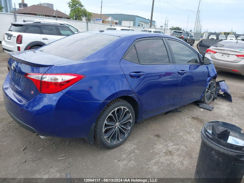 2016 Toyota Corolla L/Le/Le Pls/Prm/S/S Pls VIN: 2T1BURHE9GC653508 Lot: 12004117