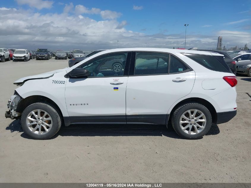 2019 Chevrolet Equinox Ls VIN: 2GNAXSEVXK6102472 Lot: 12004119