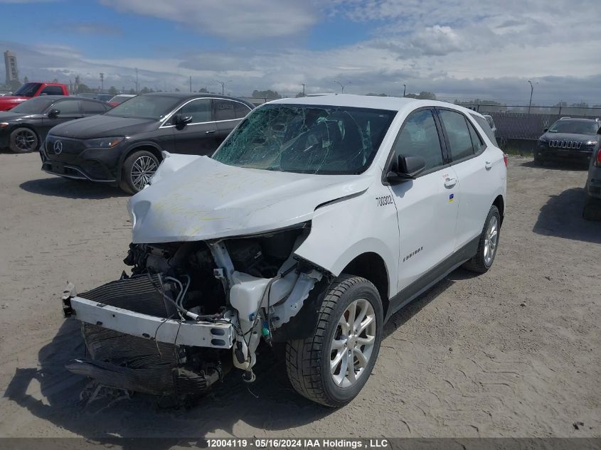 2019 Chevrolet Equinox Ls VIN: 2GNAXSEVXK6102472 Lot: 12004119