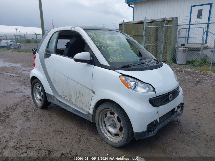 2013 Smart Fortwo Pure/Passion VIN: WMEEJ3BA8DK618981 Lot: 12004126