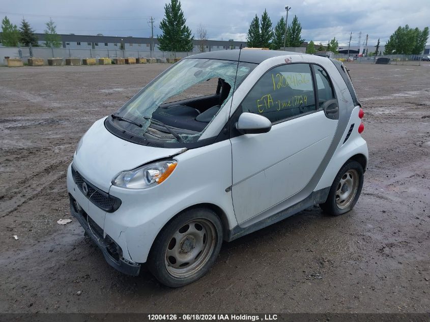 2013 Smart Fortwo Pure/Passion VIN: WMEEJ3BA8DK618981 Lot: 12004126