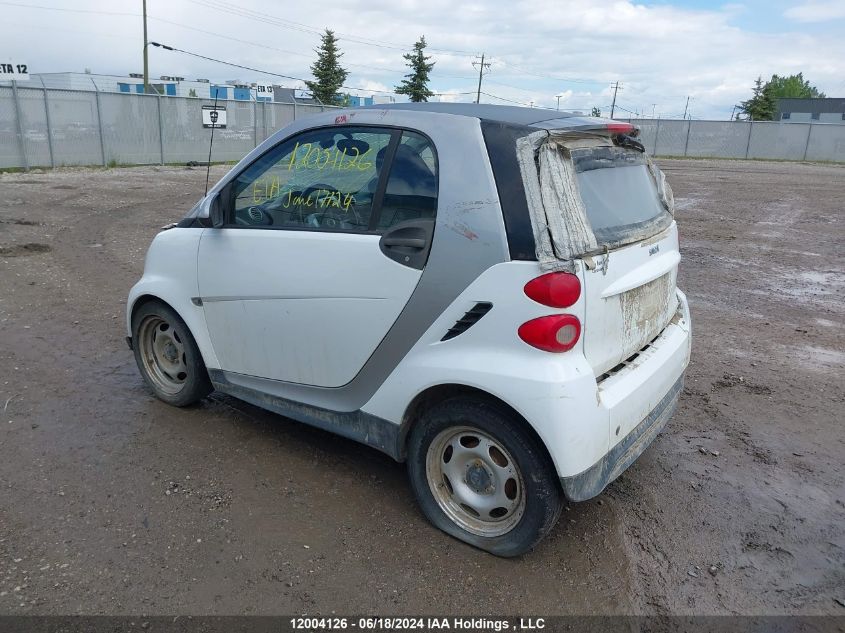 2013 Smart Fortwo Pure/Passion VIN: WMEEJ3BA8DK618981 Lot: 12004126