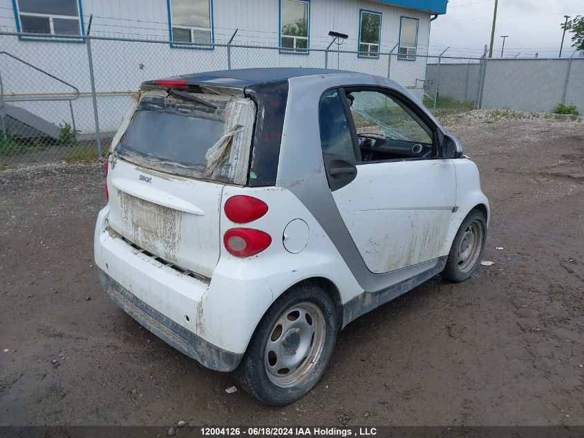 2013 Smart Fortwo Pure/Passion VIN: WMEEJ3BA8DK618981 Lot: 12004126