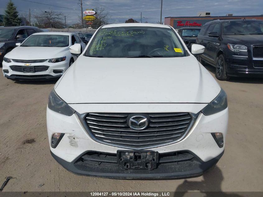 2016 Mazda Cx-3 Grand Touring VIN: JM1DKFD7XG0128696 Lot: 12004127