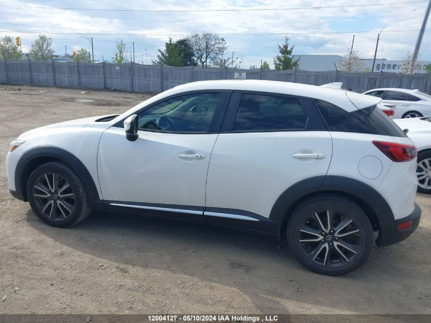 2016 Mazda Cx-3 Grand Touring VIN: JM1DKFD7XG0128696 Lot: 12004127