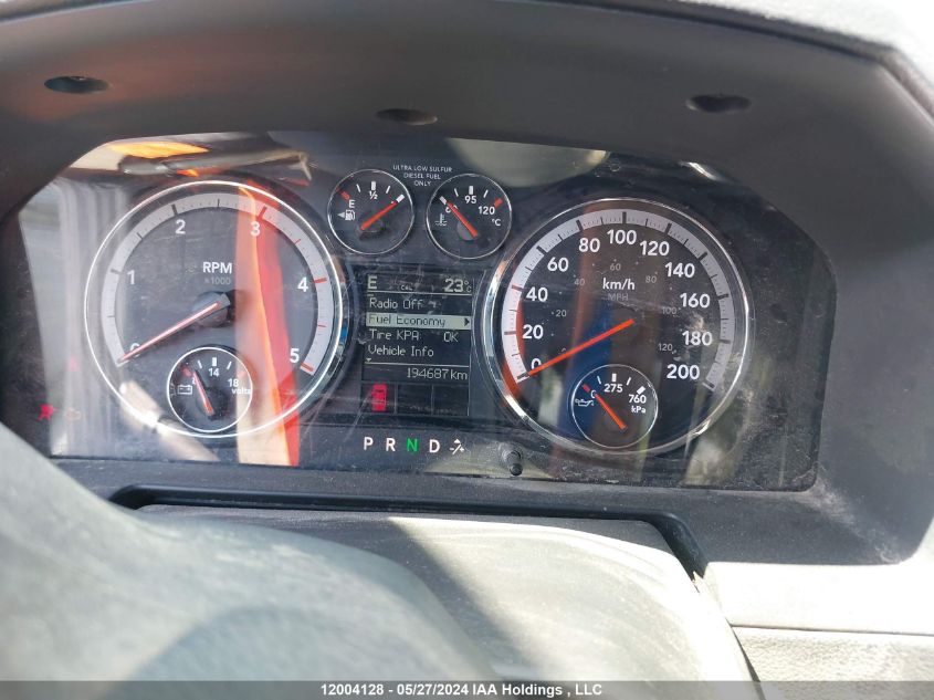 2012 Dodge Ram 2500 Laramie VIN: 3C6UD5FL6CG309192 Lot: 12004128