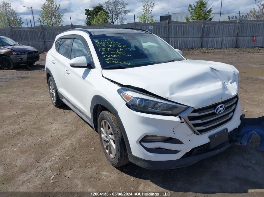 2018 Hyundai Tucson Se 2.0L VIN: KM8J3CA48JU814532 Lot: 12004135