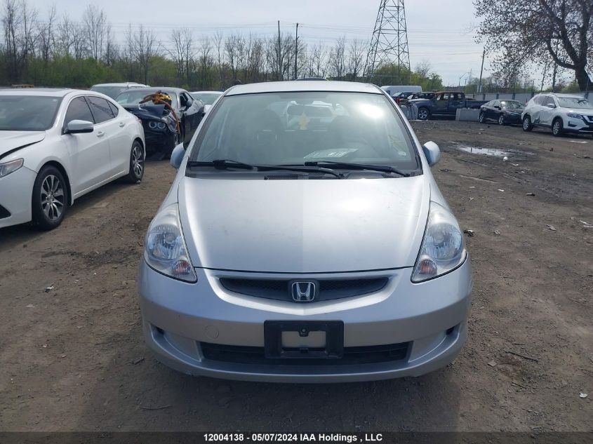 2007 Honda Fit VIN: JHMGD38477S800481 Lot: 12004138