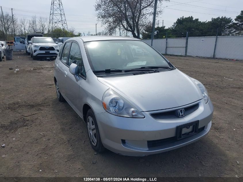 2007 Honda Fit VIN: JHMGD38477S800481 Lot: 12004138