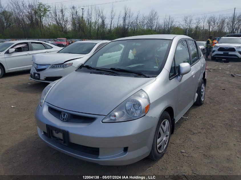 2007 Honda Fit VIN: JHMGD38477S800481 Lot: 12004138