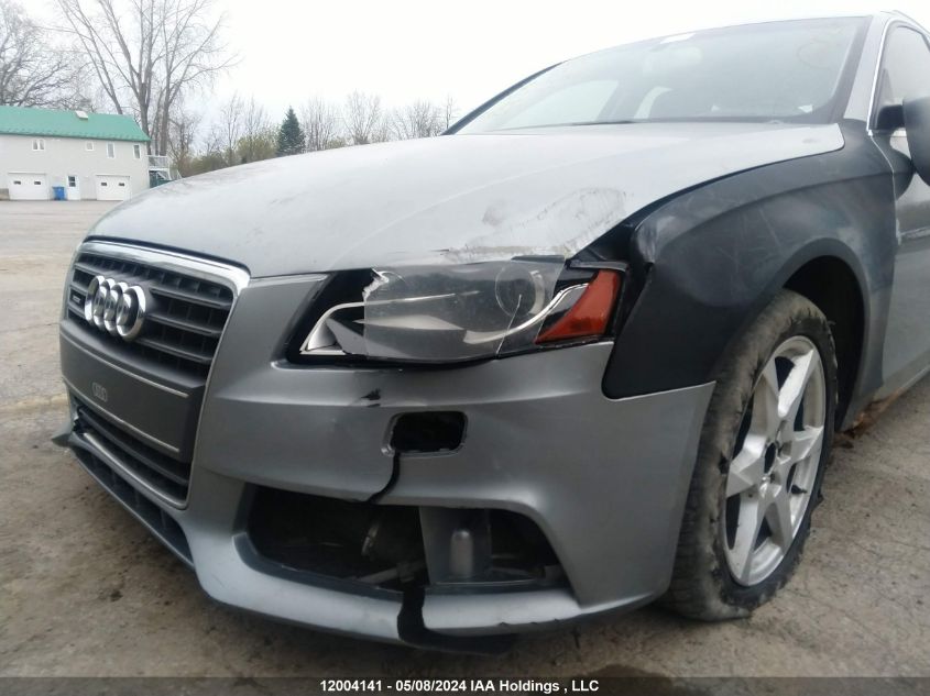 2009 Audi A4 2.0T Avant Quattro VIN: WAUVF68K19A142469 Lot: 12004141