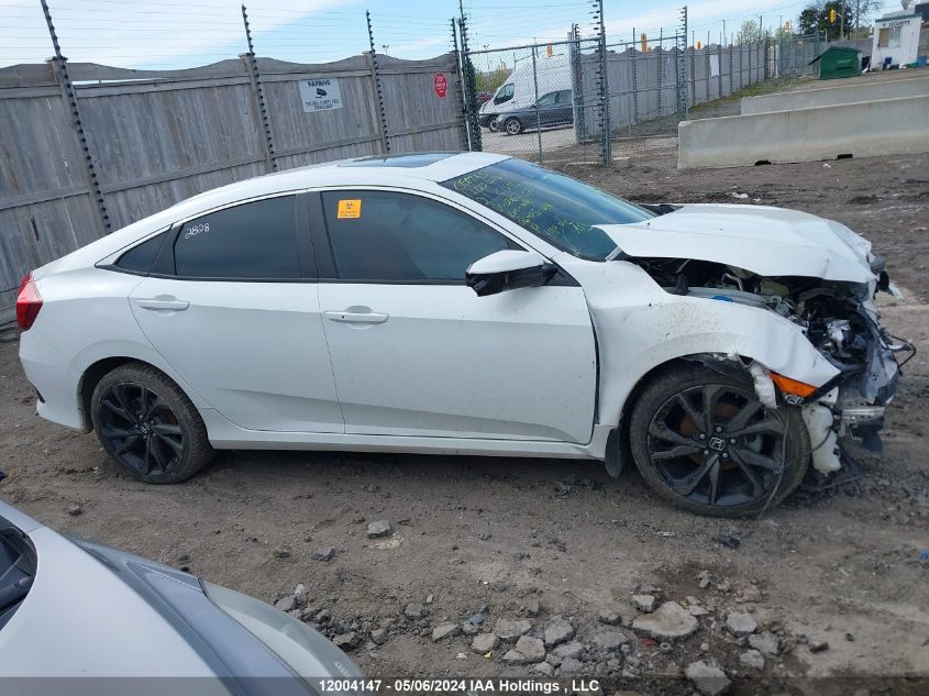 2021 Honda Civic Sedan VIN: 2HGFC2F86MH006737 Lot: 12004147