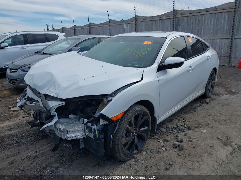 2021 Honda Civic Sedan VIN: 2HGFC2F86MH006737 Lot: 12004147