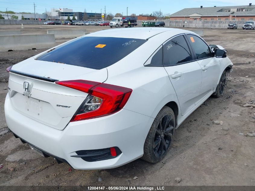 2021 Honda Civic Sedan VIN: 2HGFC2F86MH006737 Lot: 12004147