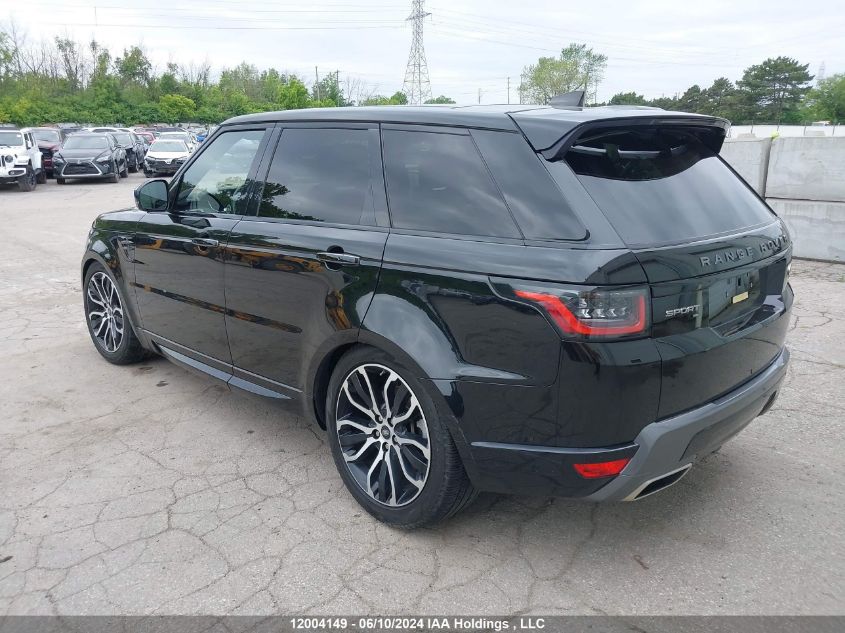 2021 Land Rover Range Rover Sport VIN: SALWR2RK3MA781427 Lot: 12004149