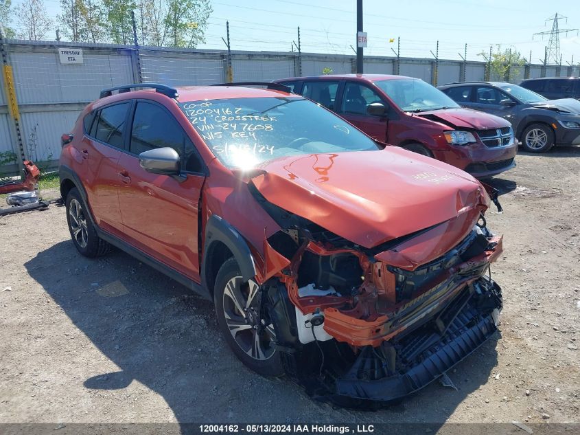 2024 Subaru Crosstrek VIN: JF2GUADC5RH247608 Lot: 12004162