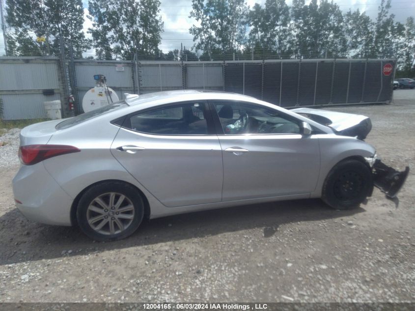 2016 Hyundai Elantra Sport Appearance VIN: KMHDH4AE5GU643986 Lot: 12004165