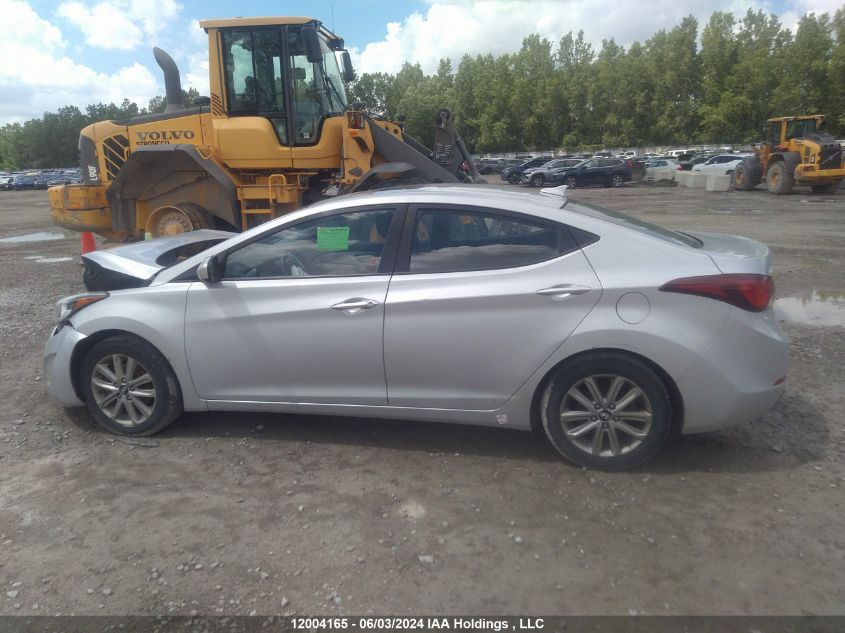 2016 Hyundai Elantra Sport Appearance VIN: KMHDH4AE5GU643986 Lot: 12004165