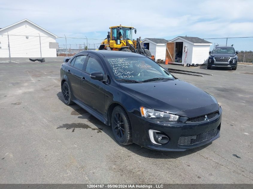 2017 Mitsubishi Lancer VIN: JA32V2FWXHU606166 Lot: 12004167