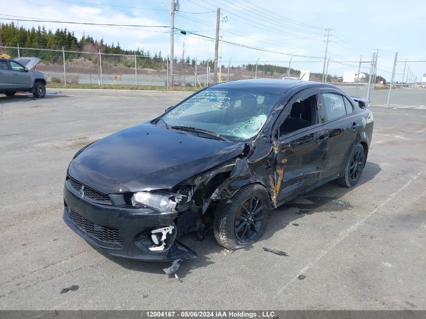 2017 Mitsubishi Lancer VIN: JA32V2FWXHU606166 Lot: 12004167