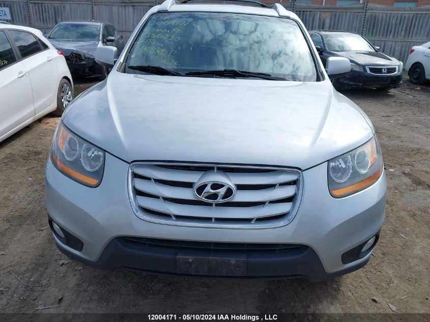 2010 Hyundai Santa Fe Limited VIN: 5NMSHDAG8AH350630 Lot: 12004171