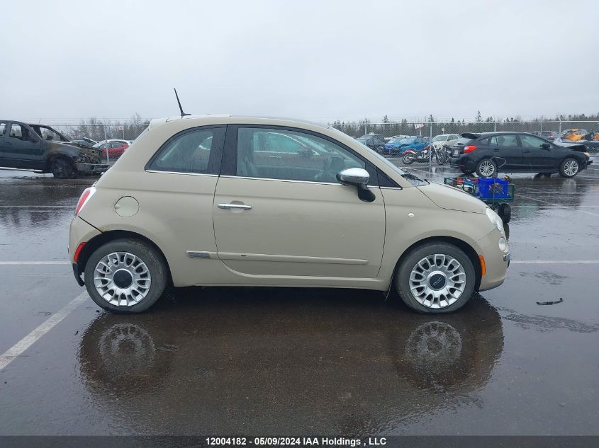 2012 Fiat 500 Lounge VIN: 3C3CFFCRXCT102944 Lot: 12004182