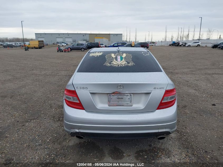 WDDGF81X69F215440 2009 Mercedes-Benz C 300