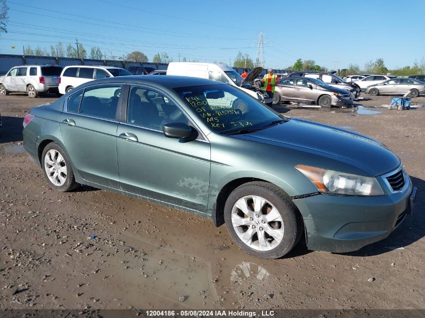 2008 Honda Accord Sdn VIN: 1HGCP26878A815739 Lot: 12004186