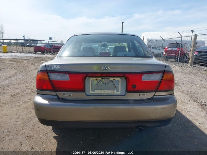 1997 Mazda Protege VIN: JM1BC1430V0146433 Lot: 12004187