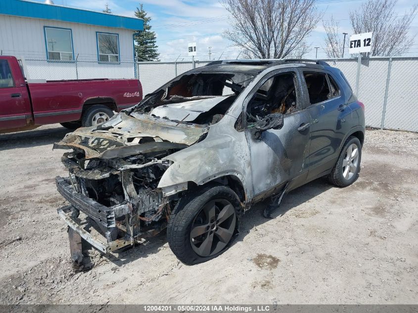 2013 Chevrolet Trax VIN: 3GNCJSSB9DL182401 Lot: 12004201