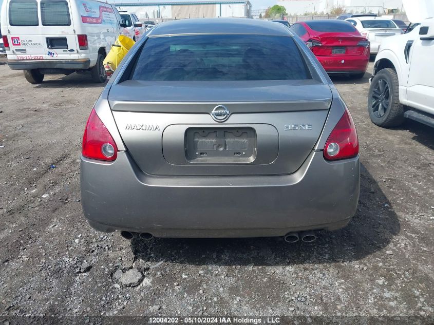 2005 Nissan Maxima VIN: 1N4BA41E95C806387 Lot: 12004202