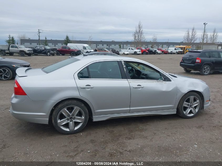 2010 Ford Fusion Sport VIN: 3FAHP0DC7AR374938 Lot: 12004205