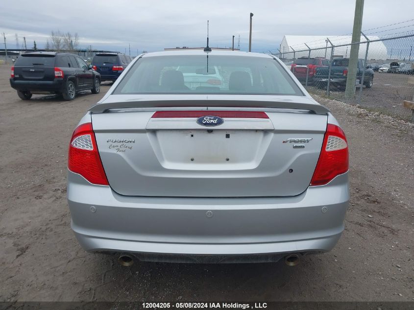 2010 Ford Fusion Sport VIN: 3FAHP0DC7AR374938 Lot: 12004205