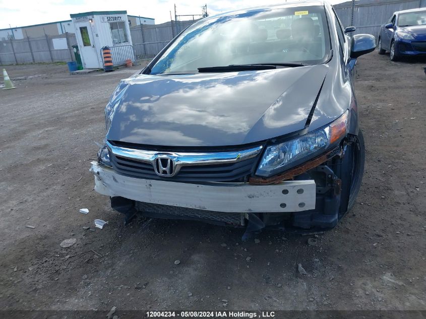 2012 Honda Civic Ex 4Dr VIN: 2HGFB2F58CH115188 Lot: 12004234