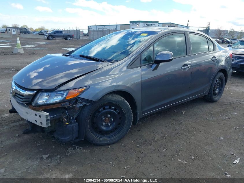 2012 Honda Civic Ex 4Dr VIN: 2HGFB2F58CH115188 Lot: 12004234