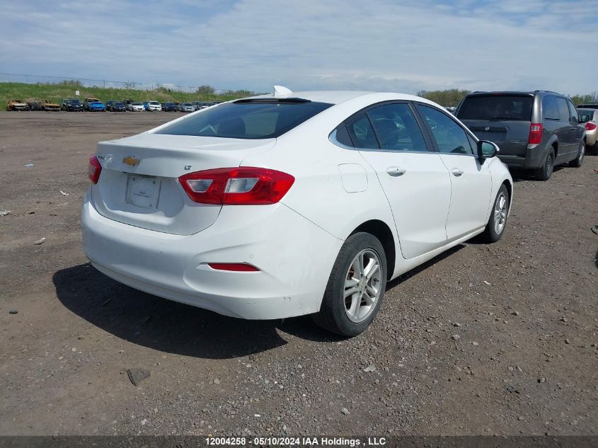 2016 Chevrolet Cruze Lt VIN: 3G1BE5SMXGS599315 Lot: 12004258