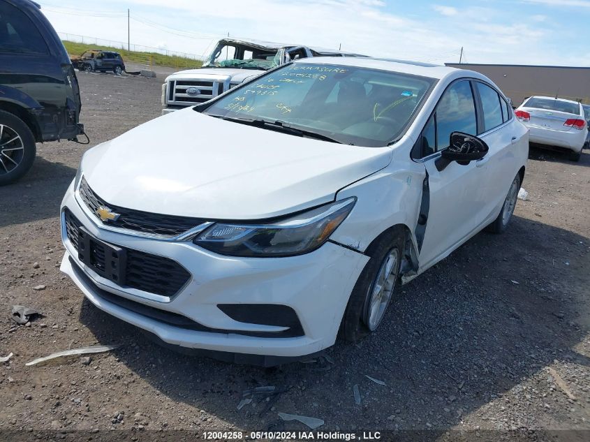 2016 Chevrolet Cruze Lt VIN: 3G1BE5SMXGS599315 Lot: 12004258