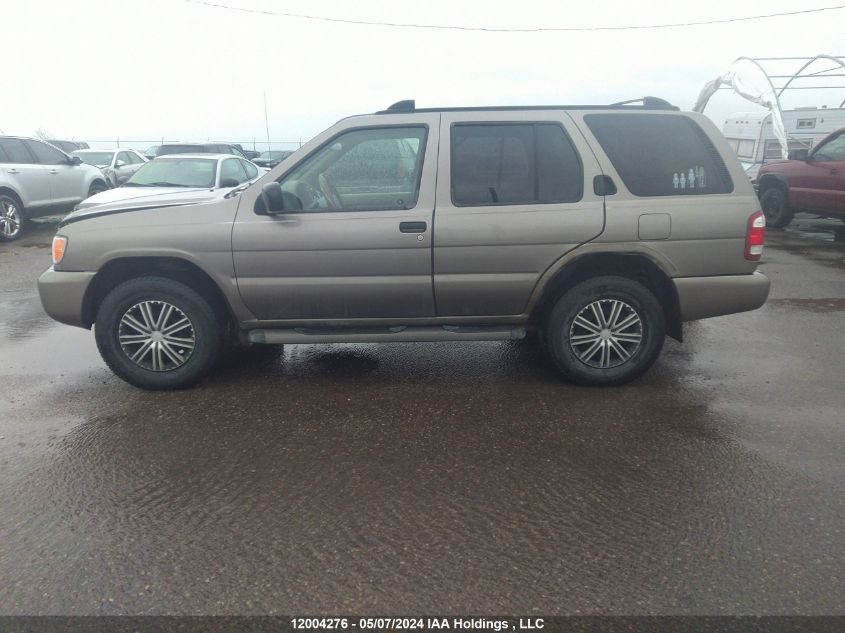 2002 Nissan Pathfinder Le/Se VIN: JN8DR09Y02W732469 Lot: 12004276