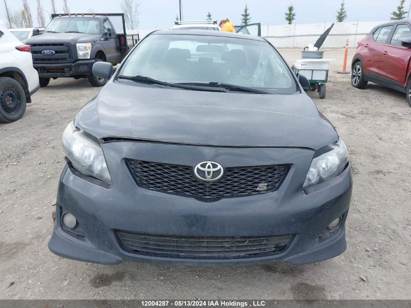 2009 Toyota Corolla S/Le/Xle VIN: 2T1BU40E59C095691 Lot: 12004287